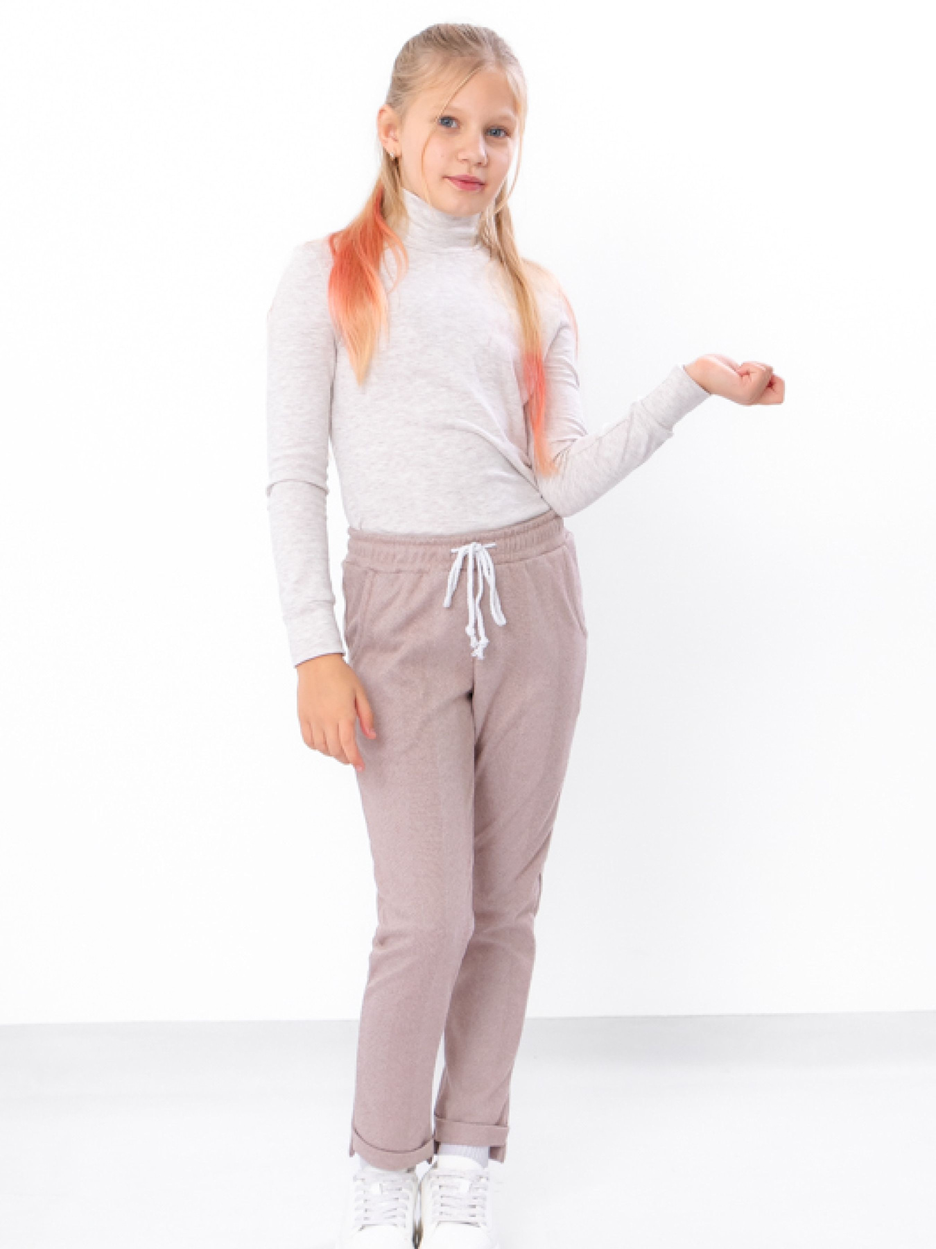 Брюки повседневные Носи своє модель 6246-098-kava Фото