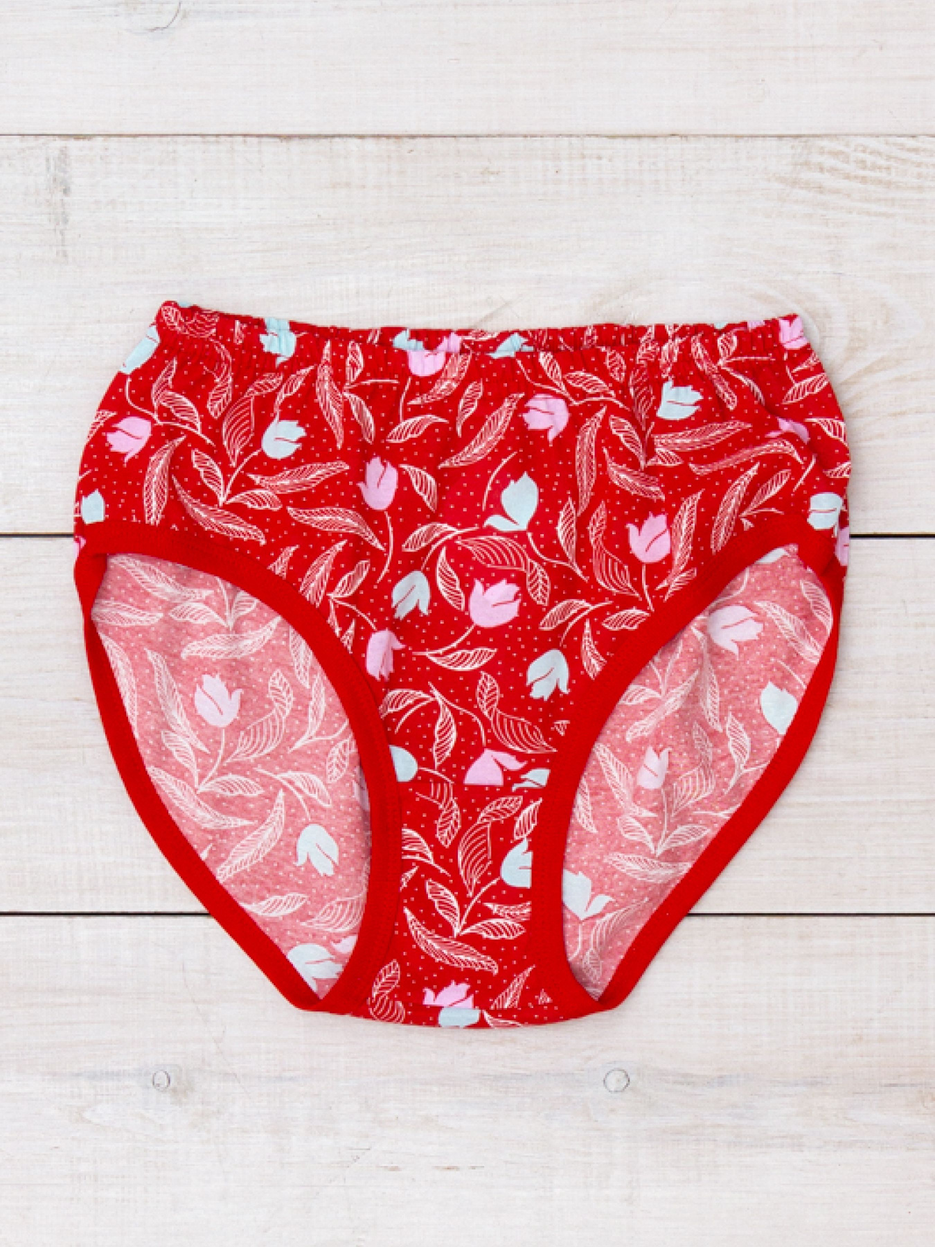 Трусы Носи своє модель 8317-002-tyulxpani-na-chervonomu Фото