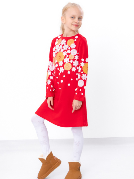 Платье мини Носи своє модель 6004-1-chervonij-snzhinki Фото