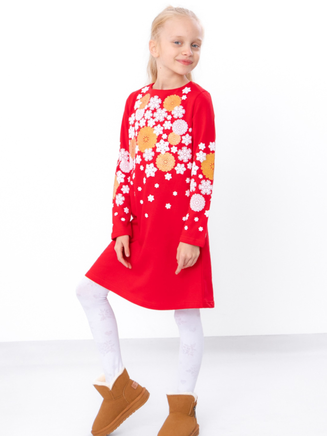 Сукня міні Носи своє модель 6004-1-chervonij-snzhinki Фото