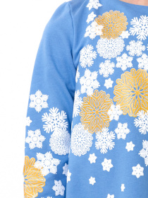 Сукня міні Носи своє модель 6004-1-temno-blakitnij-snzhinki Фото