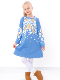 Сукня міні Носи своє модель 6004-1-temno-blakitnij-snzhinki Фото