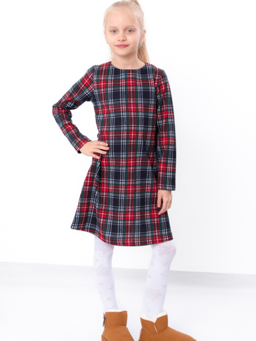 Сукня міді Носи своє модель 6004-024-kltinka-chervonij-zelenij Фото