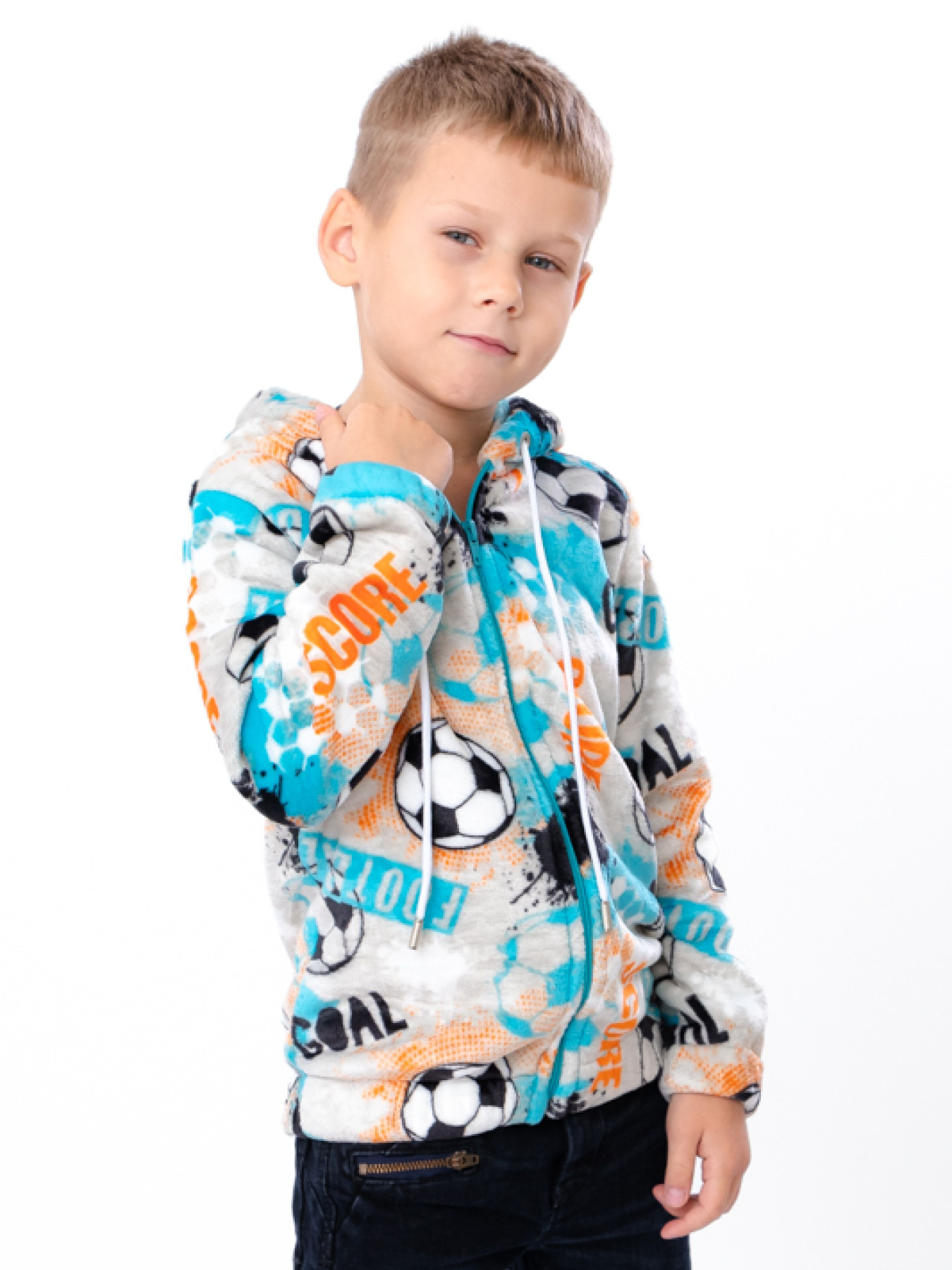 Флісова кофта Носи своє модель 6071-035-4-m-qch-svtlo-srij Фото