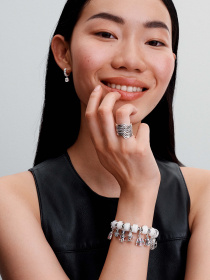 Хупи PANDORA модель 293547C01 Фото