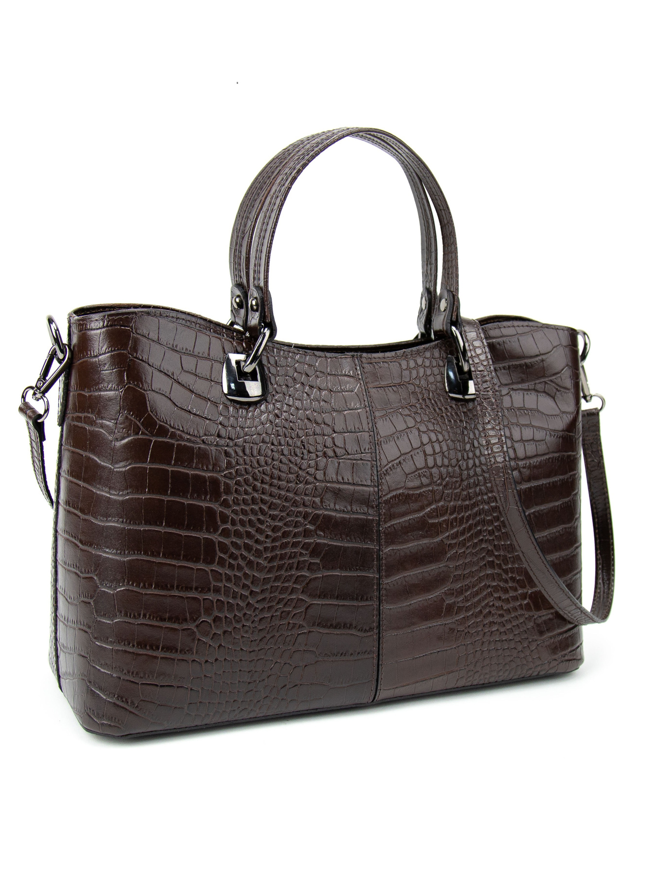 Шоппер RoyalBag модель F-IT-5454DB-CR Фото