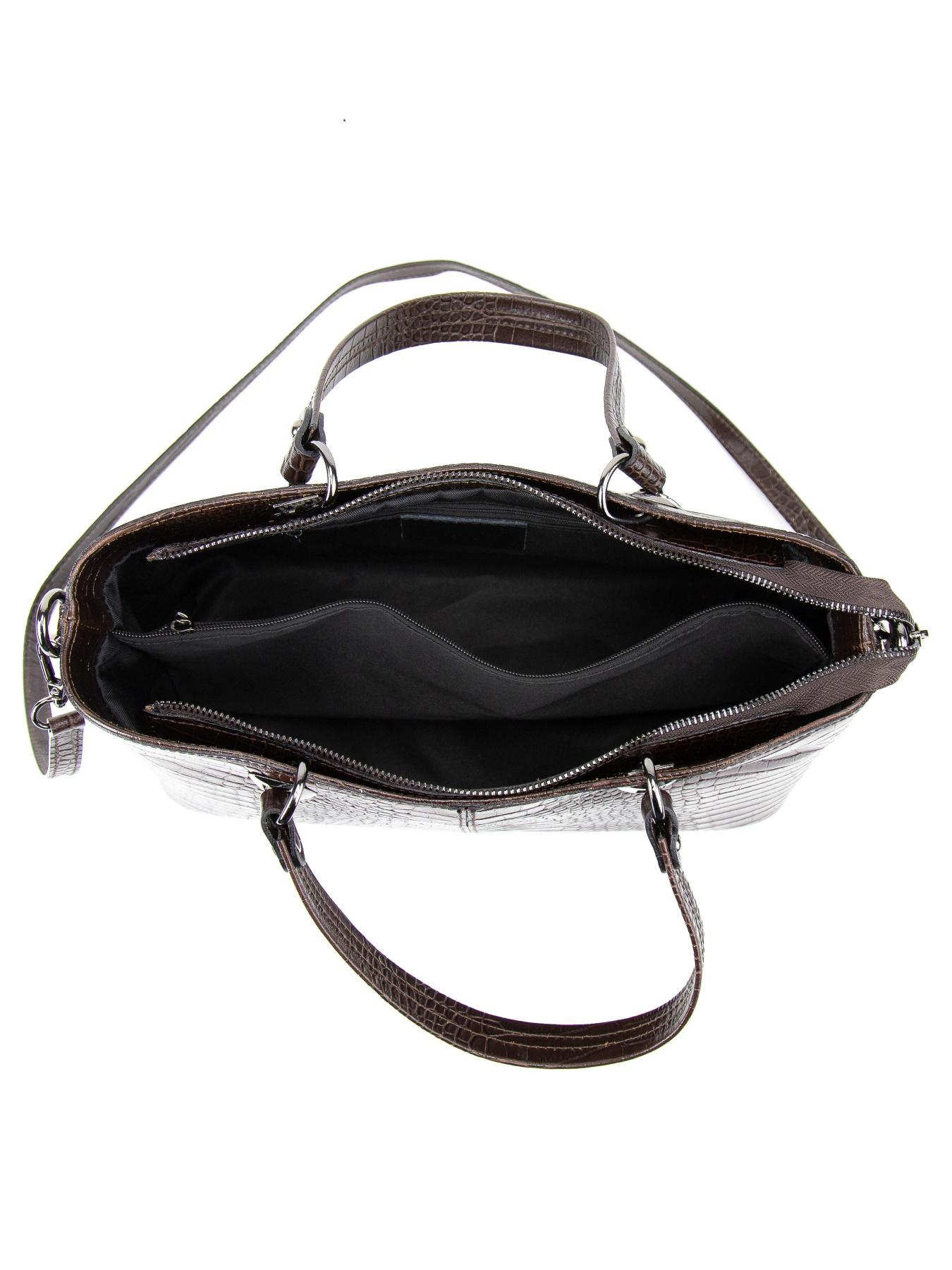 Шопер RoyalBag модель F-IT-5454DB-CR Фото