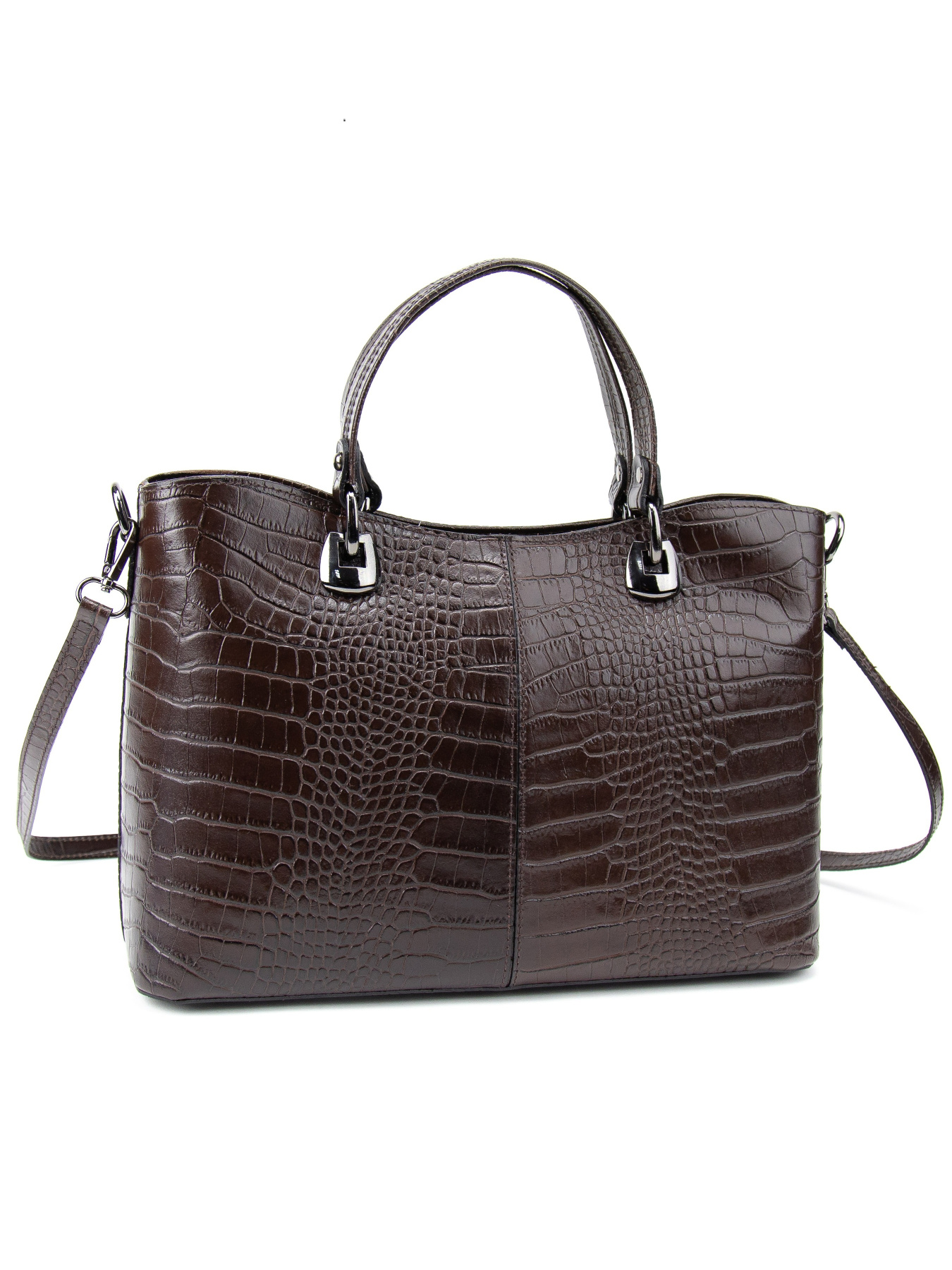 Шопер RoyalBag модель F-IT-5454DB-CR Фото