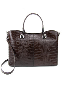 Шопер RoyalBag модель F-IT-5454DB-CR Фото