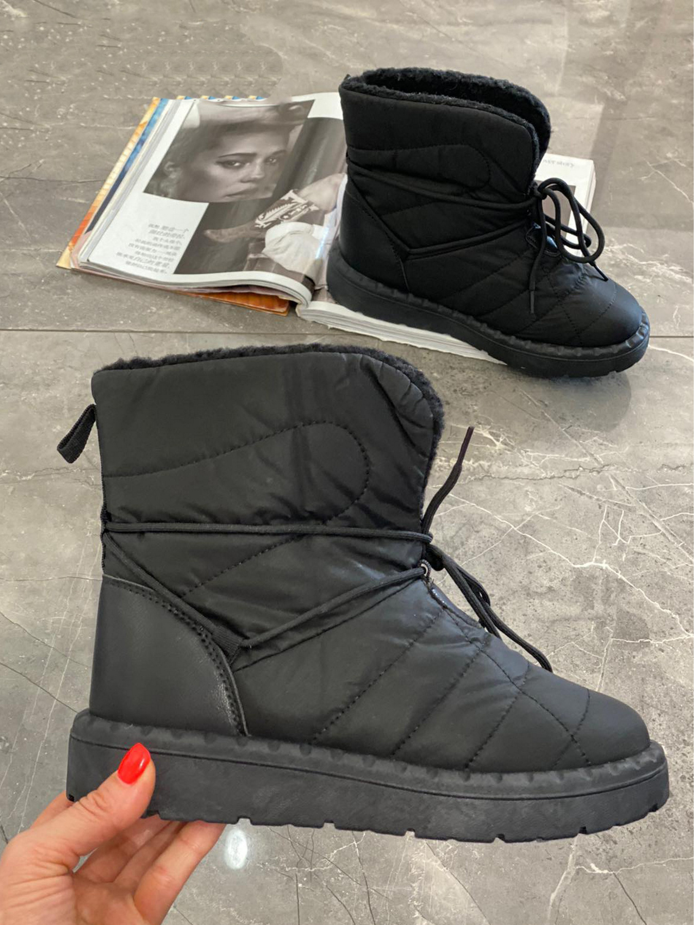 Сапоги дутики Stilli модель FMN500-1 Фото