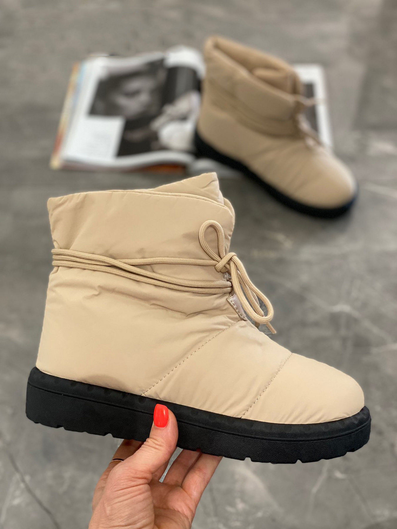 Сапоги дутики Stilli модель FMN600-8 Сапоги дутики Stilli модель FMN600-8 Фото