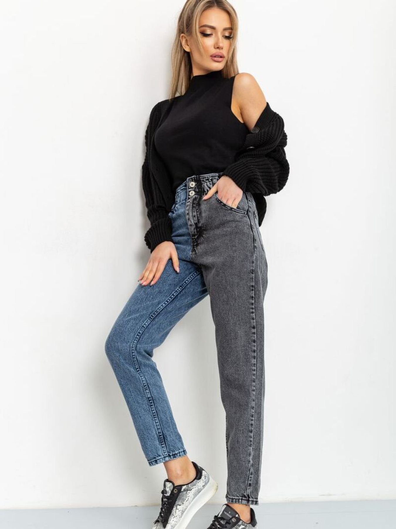 Джинси мом Ager Модель У-1121765::010001671 Фото