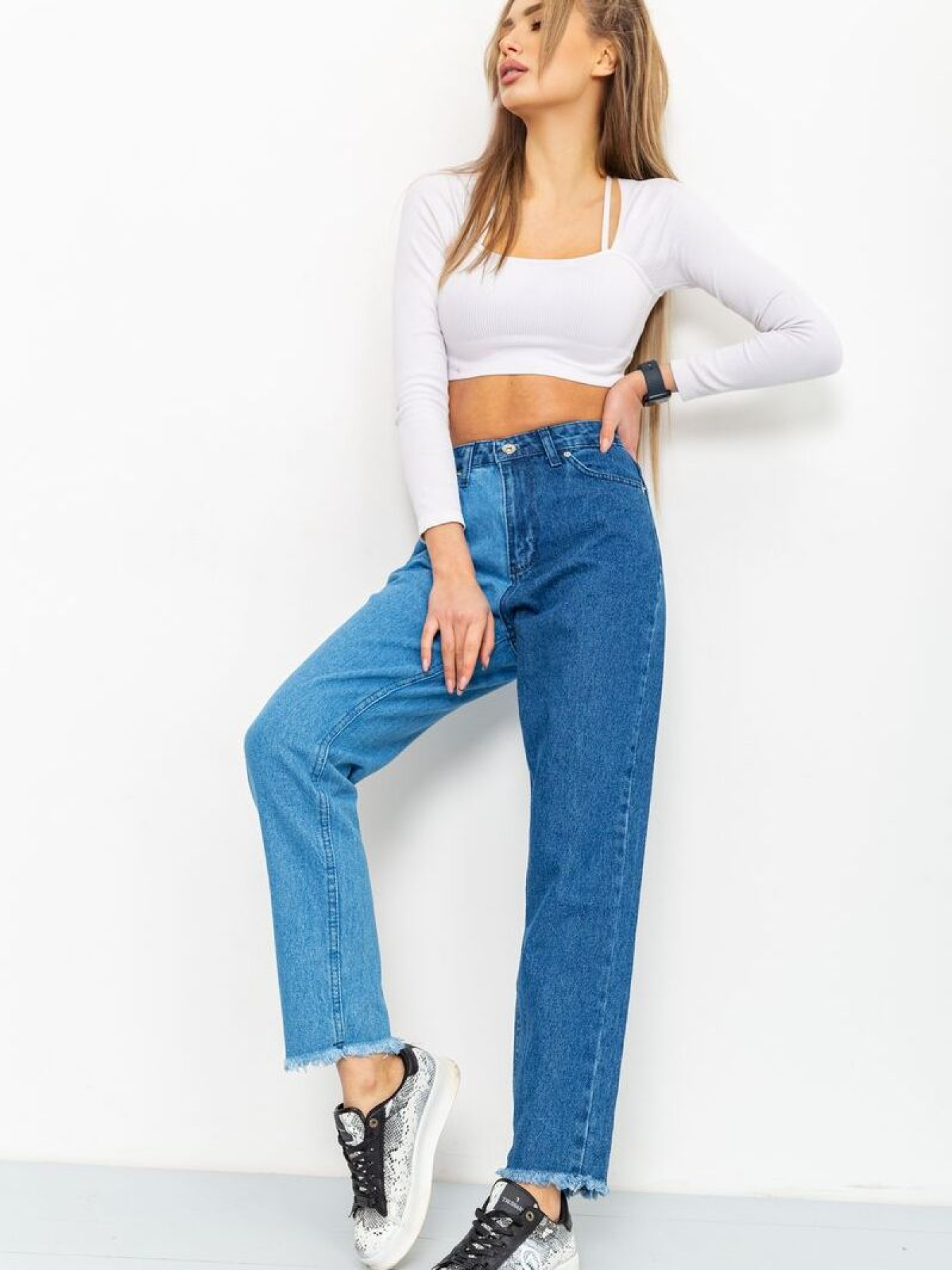 Джинсы мом Ager модель У-1121768::000000668 Фото