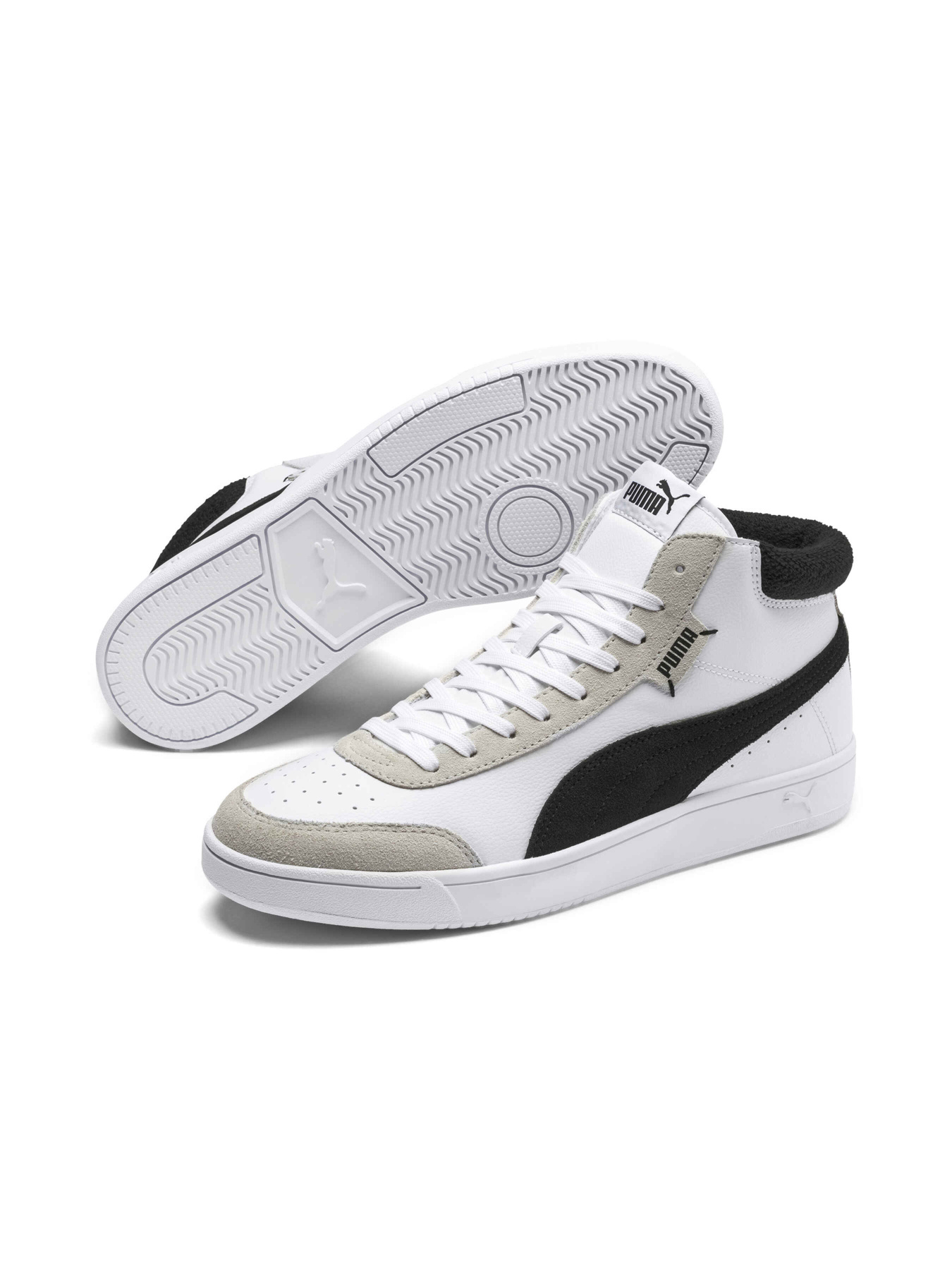 Кеды высокие PUMA Court Legend модель 371119 Фото