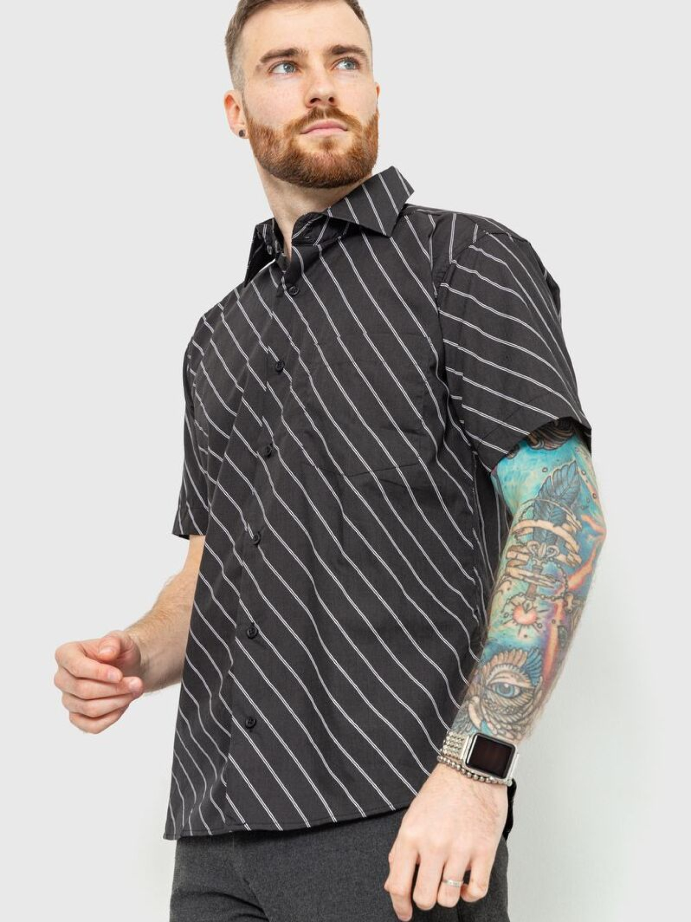 Сорочка повсякденна Ager модель У-1122756::000000099 Фото