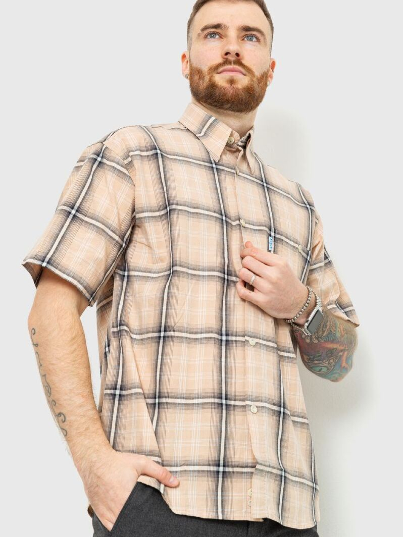 Сорочка повсякденна Ager модель У-1122755::010001808 Фото