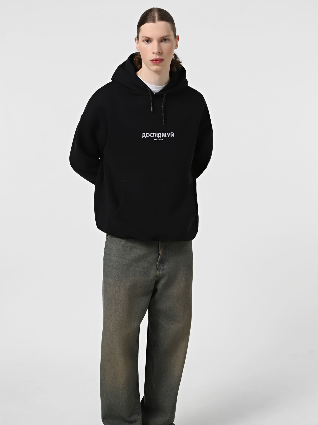 Худи Bezlad модель bezladhudidoslidzhuyPodilya Фото