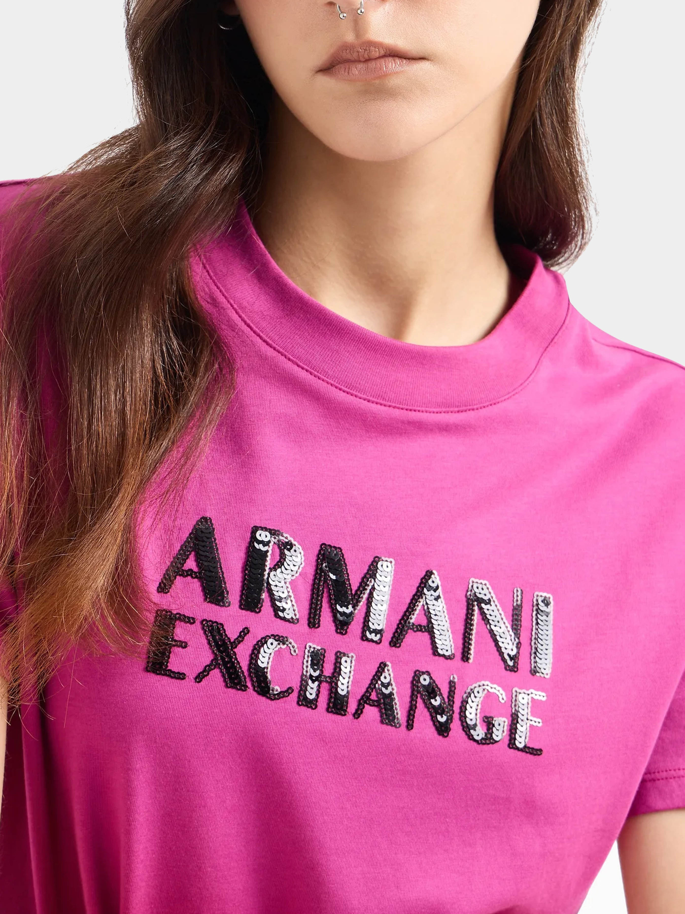 Футболки и поло Armani Exchange модель XW000060-AF10354-UA256 Фото