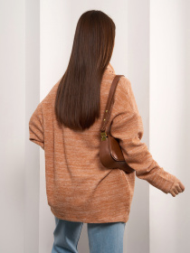 Свитер ISSA Plus модель 14925_горчичный Фото