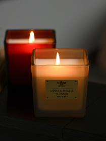 Свеча ароматическая "Мальва" удовое дерево и ладан MBM MY HOME модель FR-11 Фото