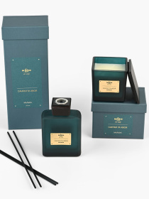 Свеча ароматическая "Мальва" сантал и хвоя MBM MY HOME модель FR-13 Фото