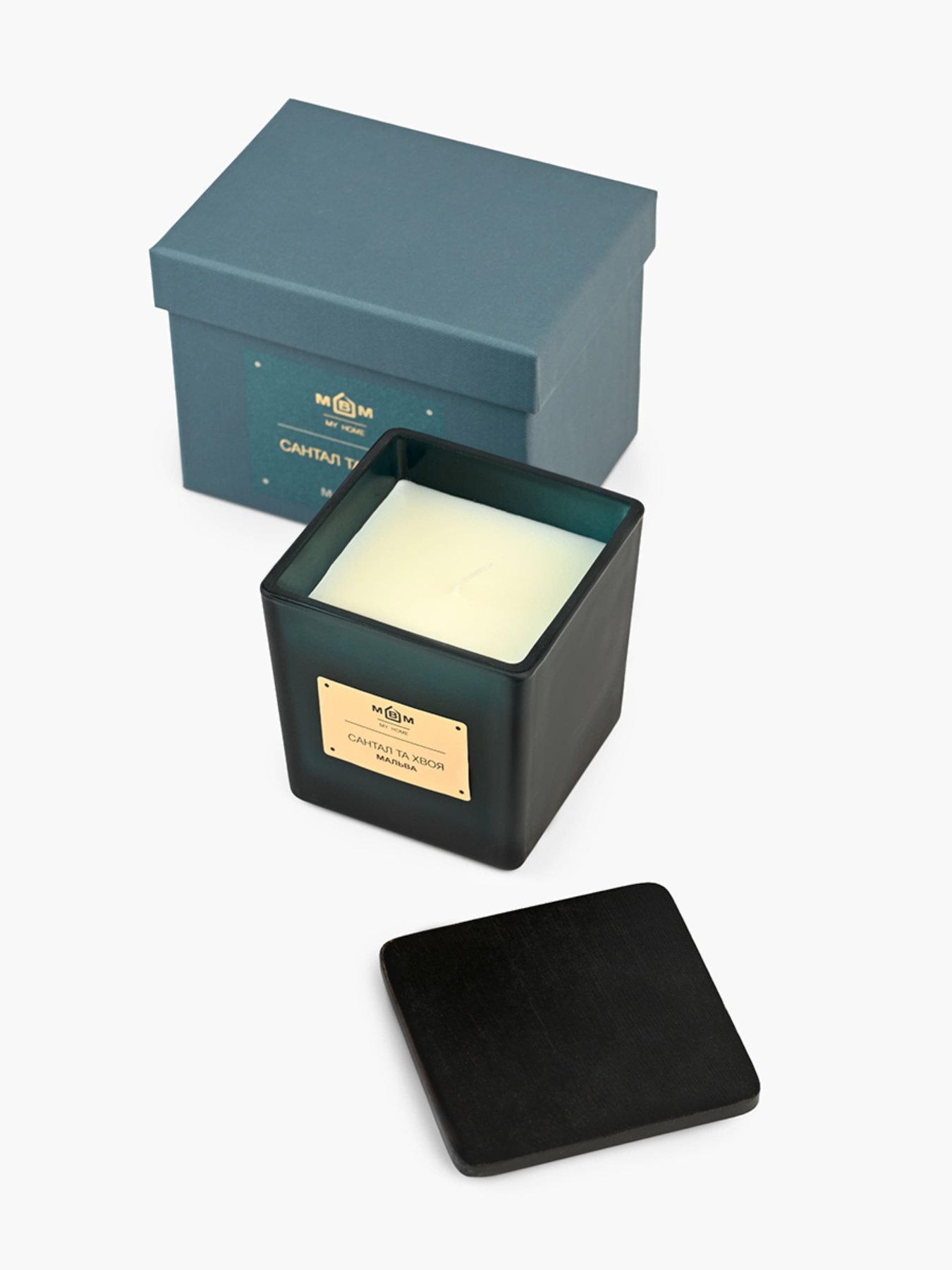 Свеча ароматическая "Мальва" сантал и хвоя MBM HOME модель FR-13 Фото