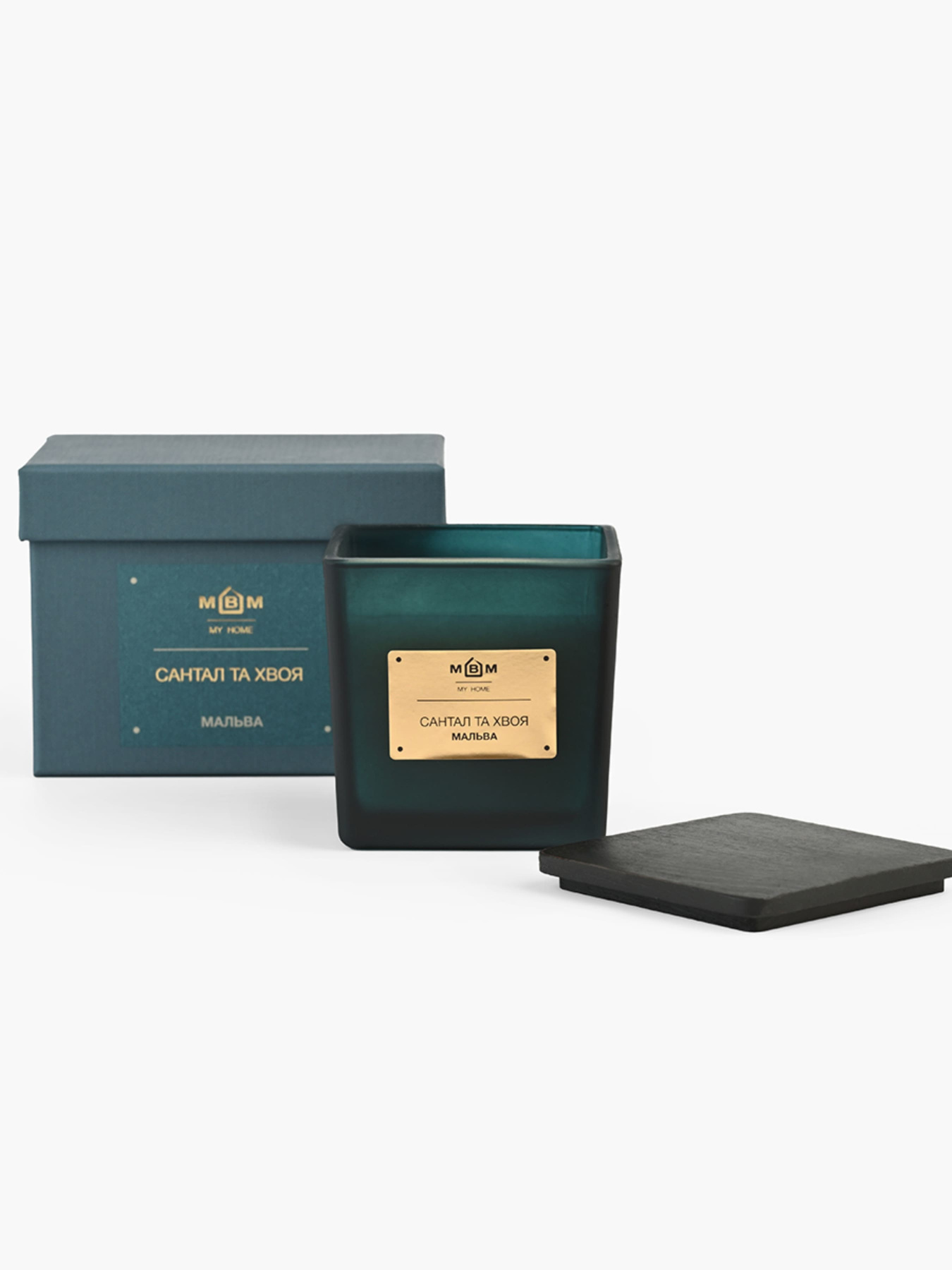 Свеча ароматическая "Мальва" сантал и хвоя MBM HOME модель FR-13 Фото