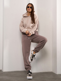 Костюм ISSA Plus модель 14921_коричневый Фото