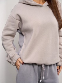 Костюм ISSA Plus модель 14921_серый Фото