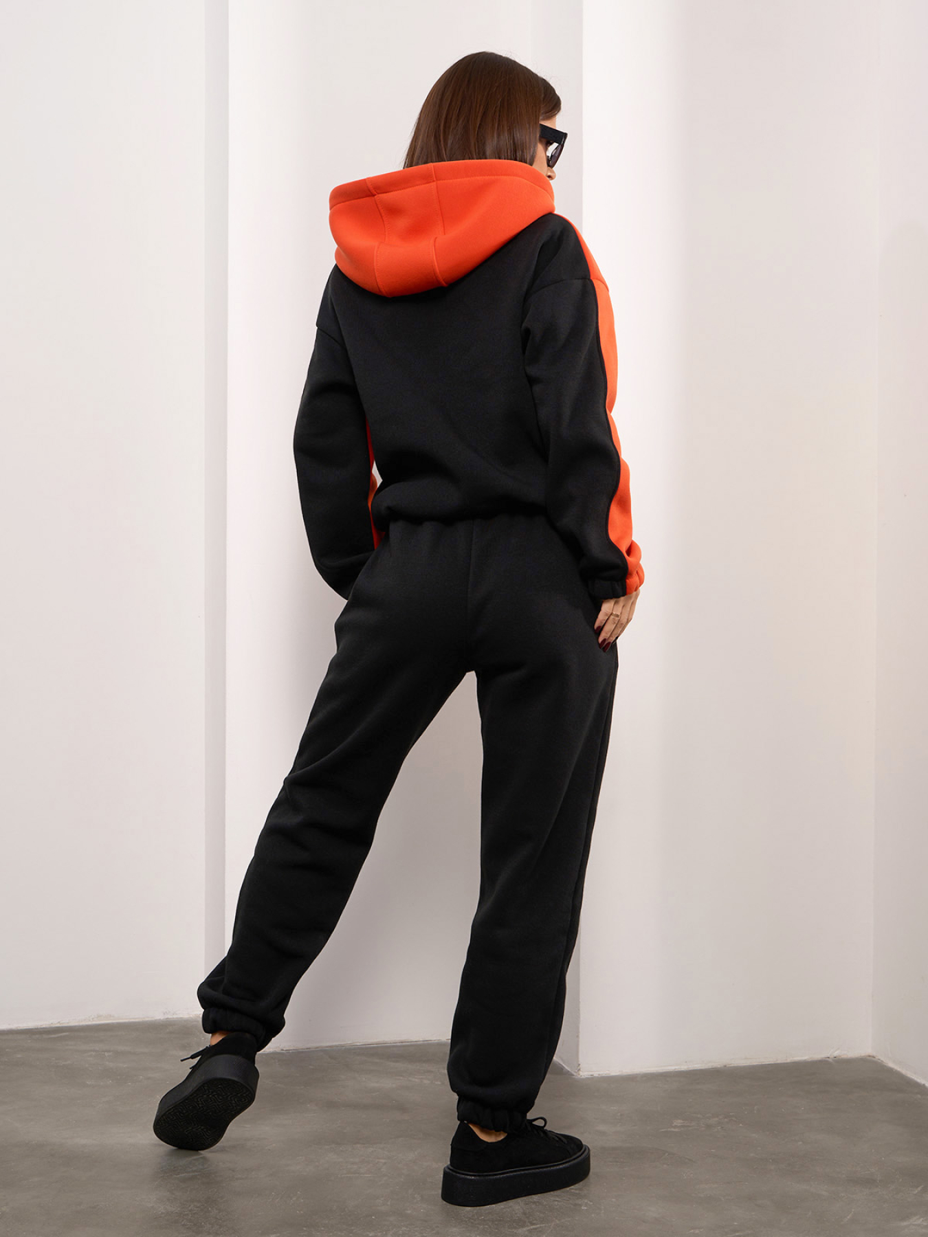 Повсякденний костюм ISSA Plus модель 14921_черный Повсякденний костюм ISSA Plus модель 14921_черный Фото