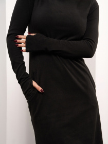 Сукня максі ISSA Plus модель 14924_черный Сукня максі ISSA Plus модель 14924_черный Фото