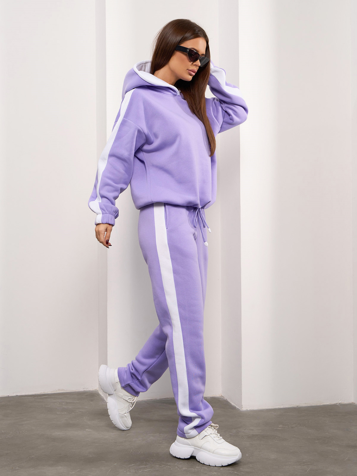 Костюм ISSA Plus модель 14934_сиреневый Фото