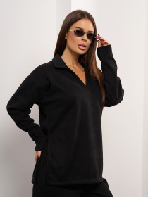 Костюм ISSA Plus модель 14936_черный Фото