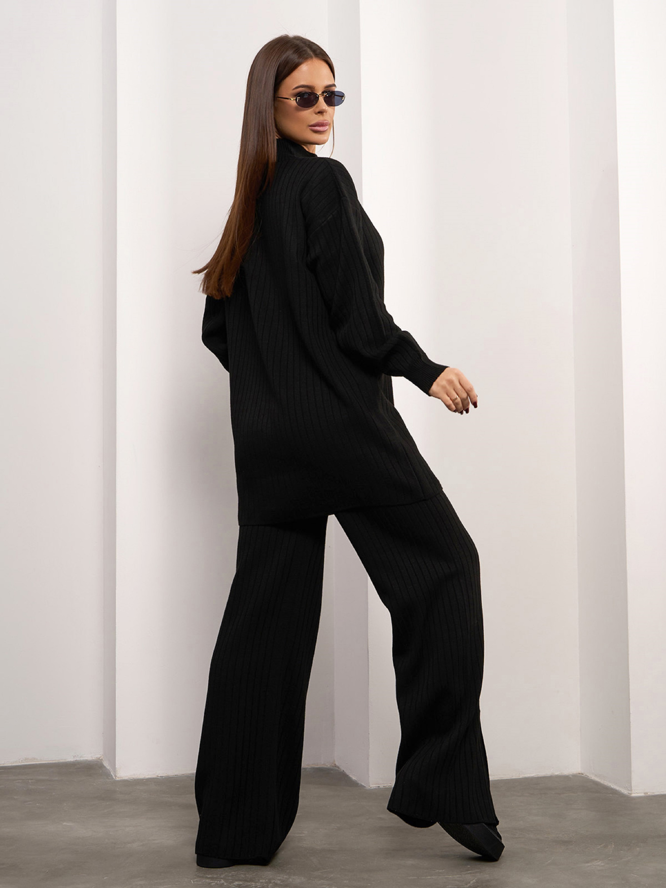 Костюм ISSA Plus модель WN20-689_черный Фото