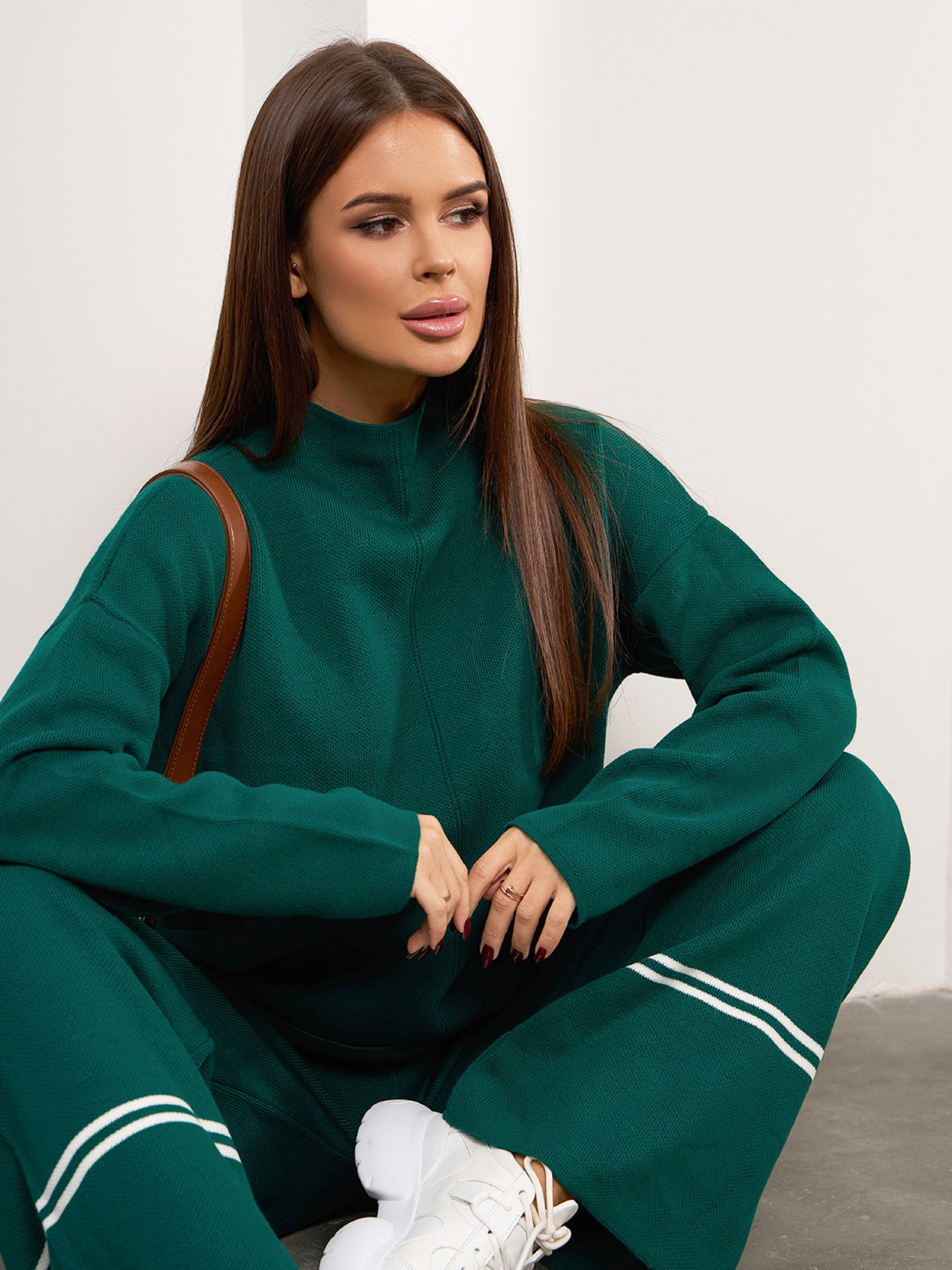 Костюм ISSA Plus модель WN20-690_зеленый Фото