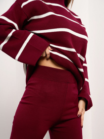 Костюм ISSA Plus модель WN20-691_бордовый Фото