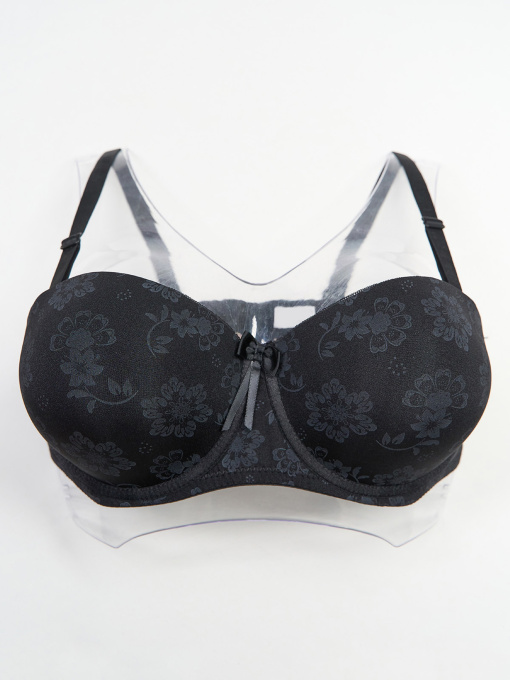 Бюстгальтер ISSA Plus модель BL3-163_черный Фото