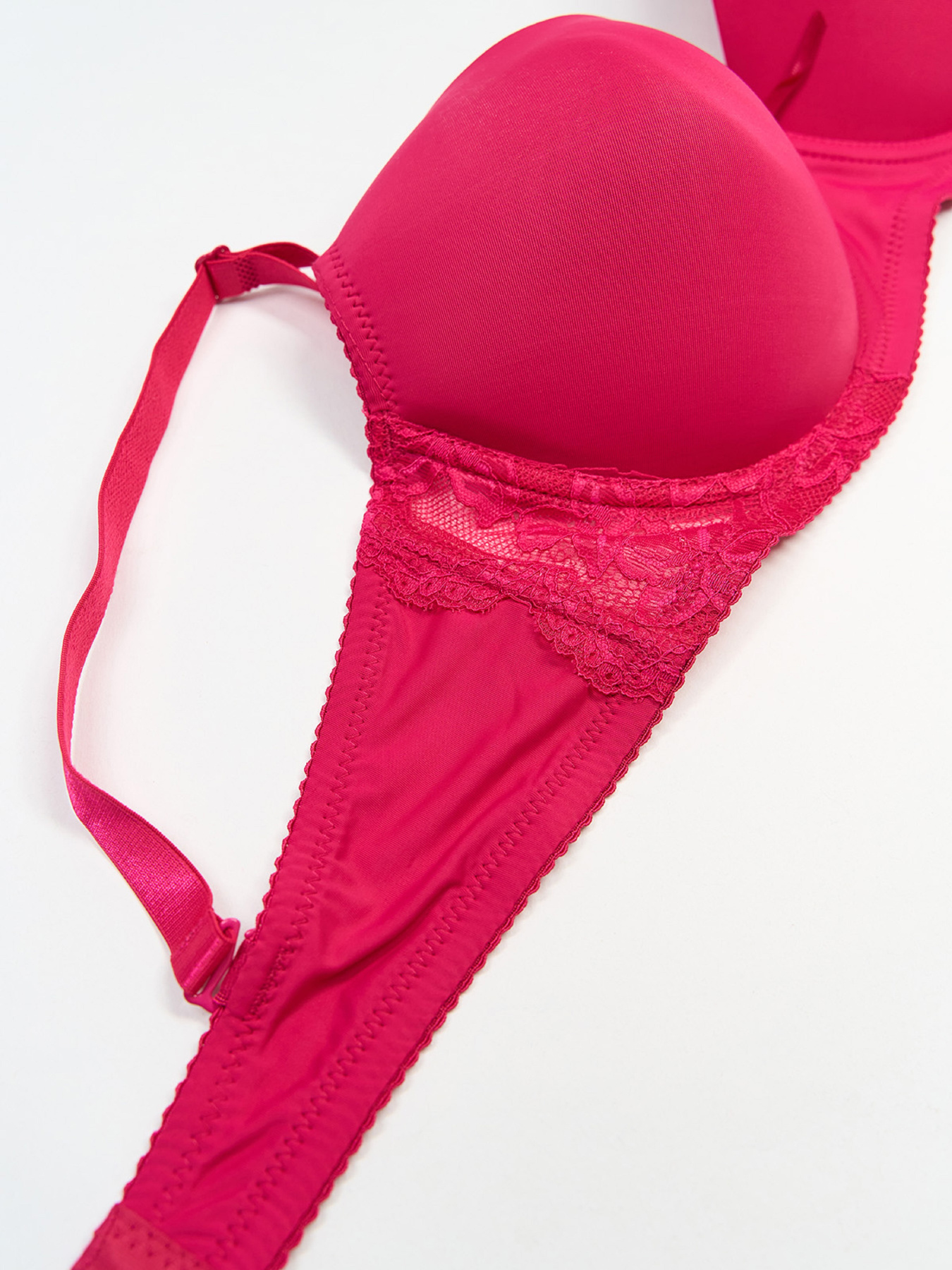 Бюстгальтер ISSA Plus модель BL3-158_малиновый Бюстгальтер ISSA Plus модель BL3-158_малиновый Фото