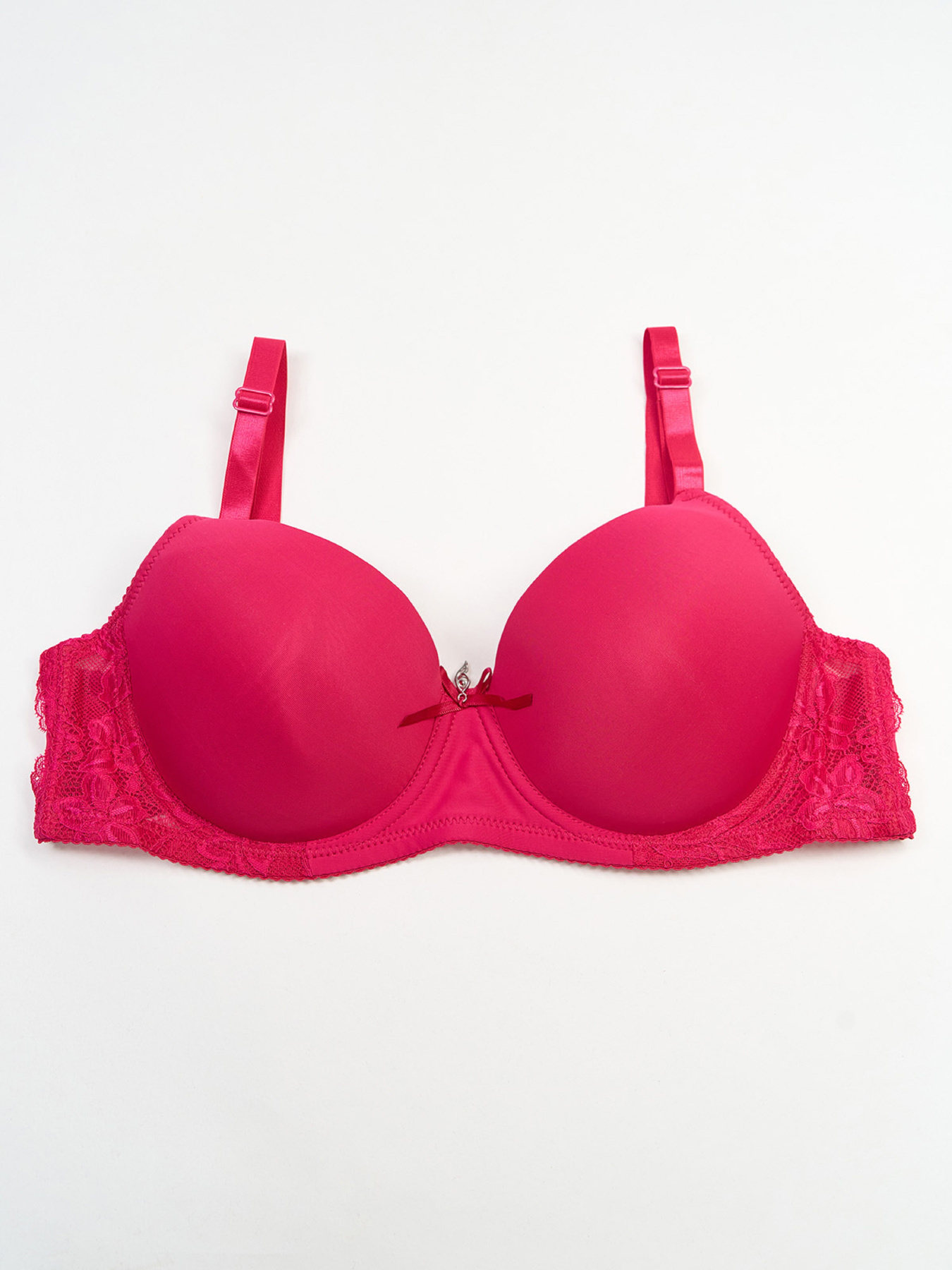 Бюстгальтер ISSA Plus модель BL3-158_малиновый Бюстгальтер ISSA Plus модель BL3-158_малиновый Фото