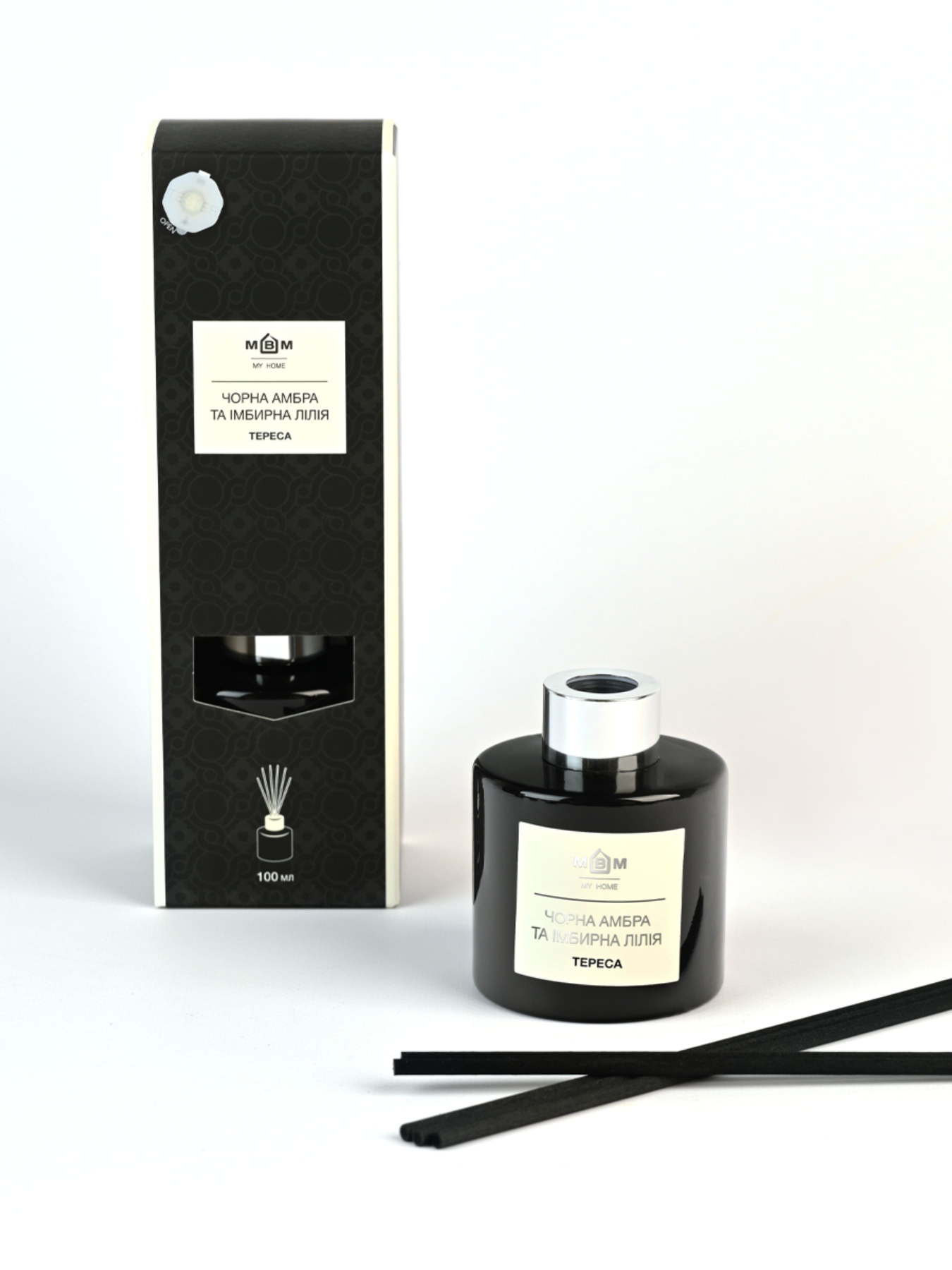 Аромадиффузор "Тереса" черная амбра и имбирная лилия MBM MY HOME модель FR-06 Фото