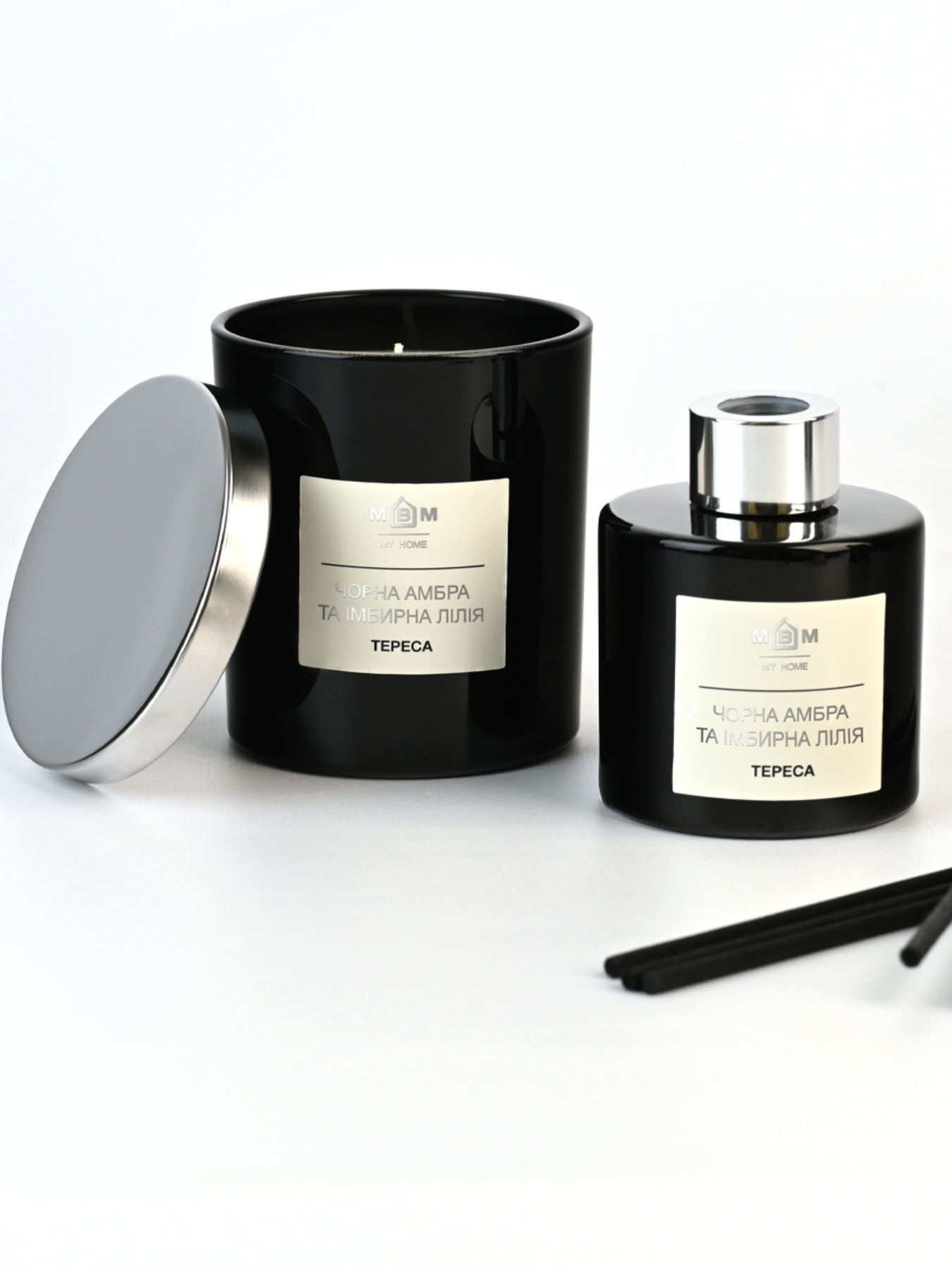 Аромадиффузор "Тереса" черная амбра и имбирная лилия MBM MY HOME модель FR-06 Фото