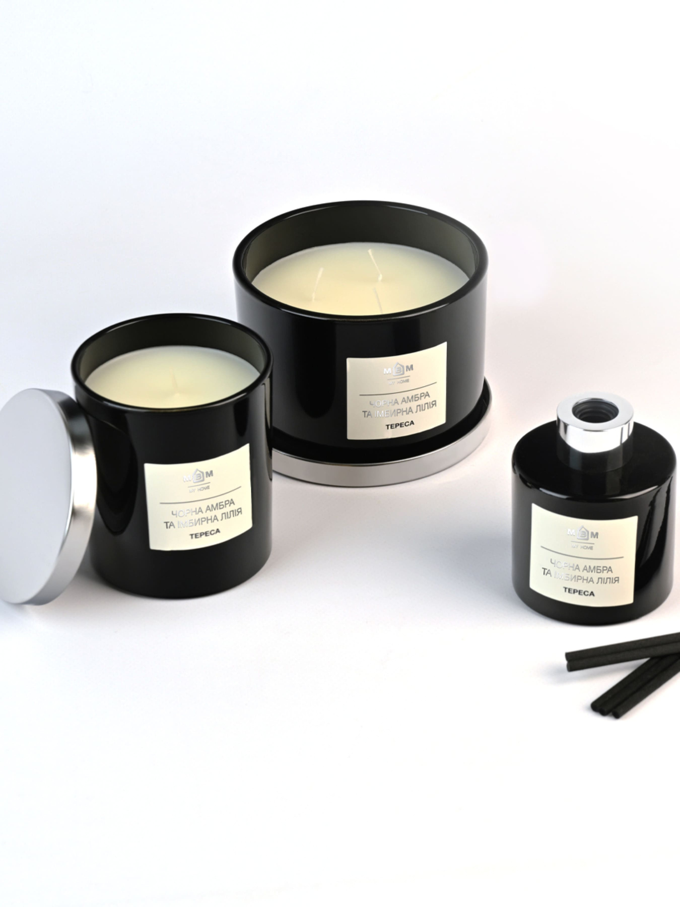 Аромадиффузор "Тереса" черная амбра и имбирная лилия MBM MY HOME модель FR-06 Фото