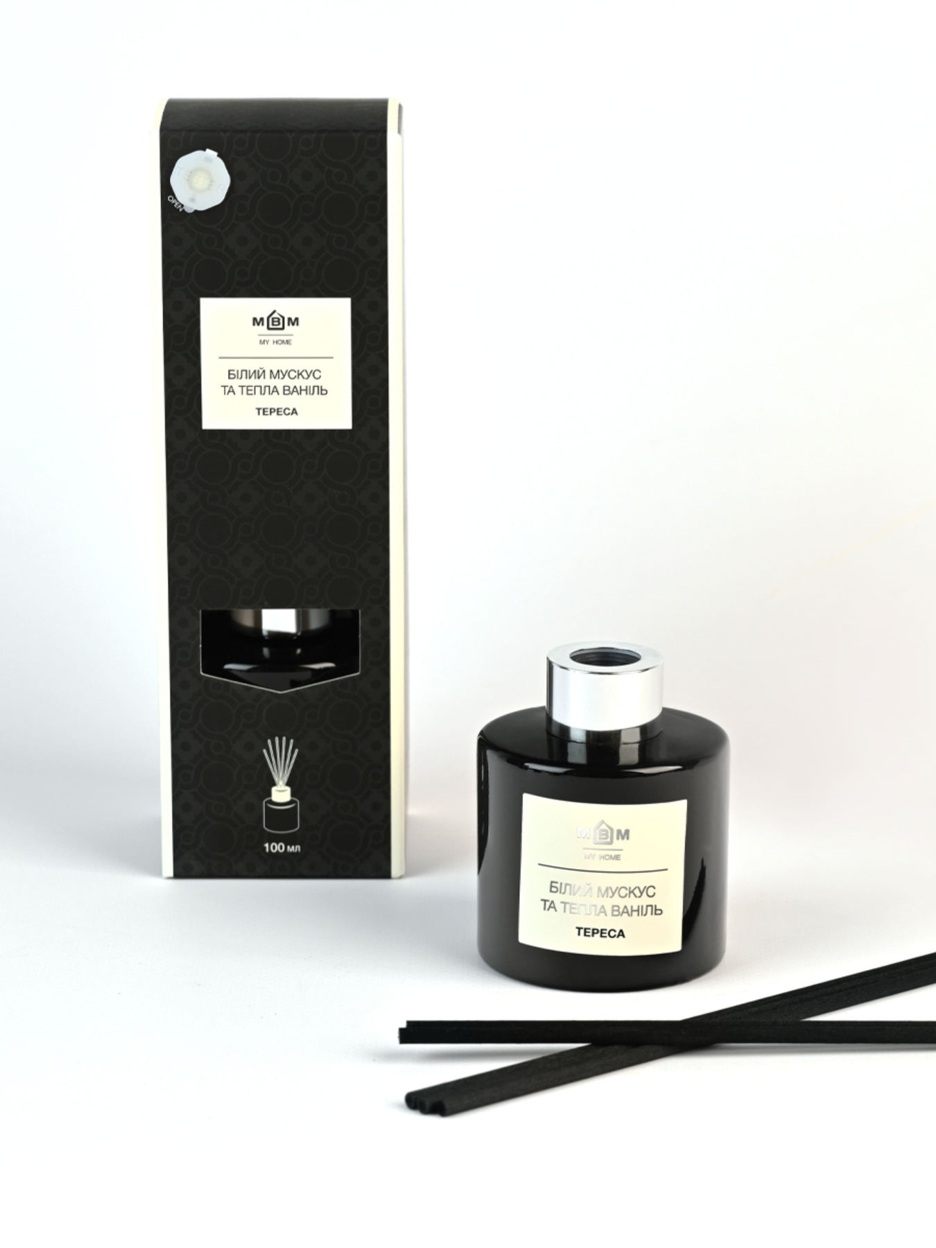 Аромадиффузор "Тереса" белый мускус и теплая ваниль MBM MY HOME модель FR-10 Фото