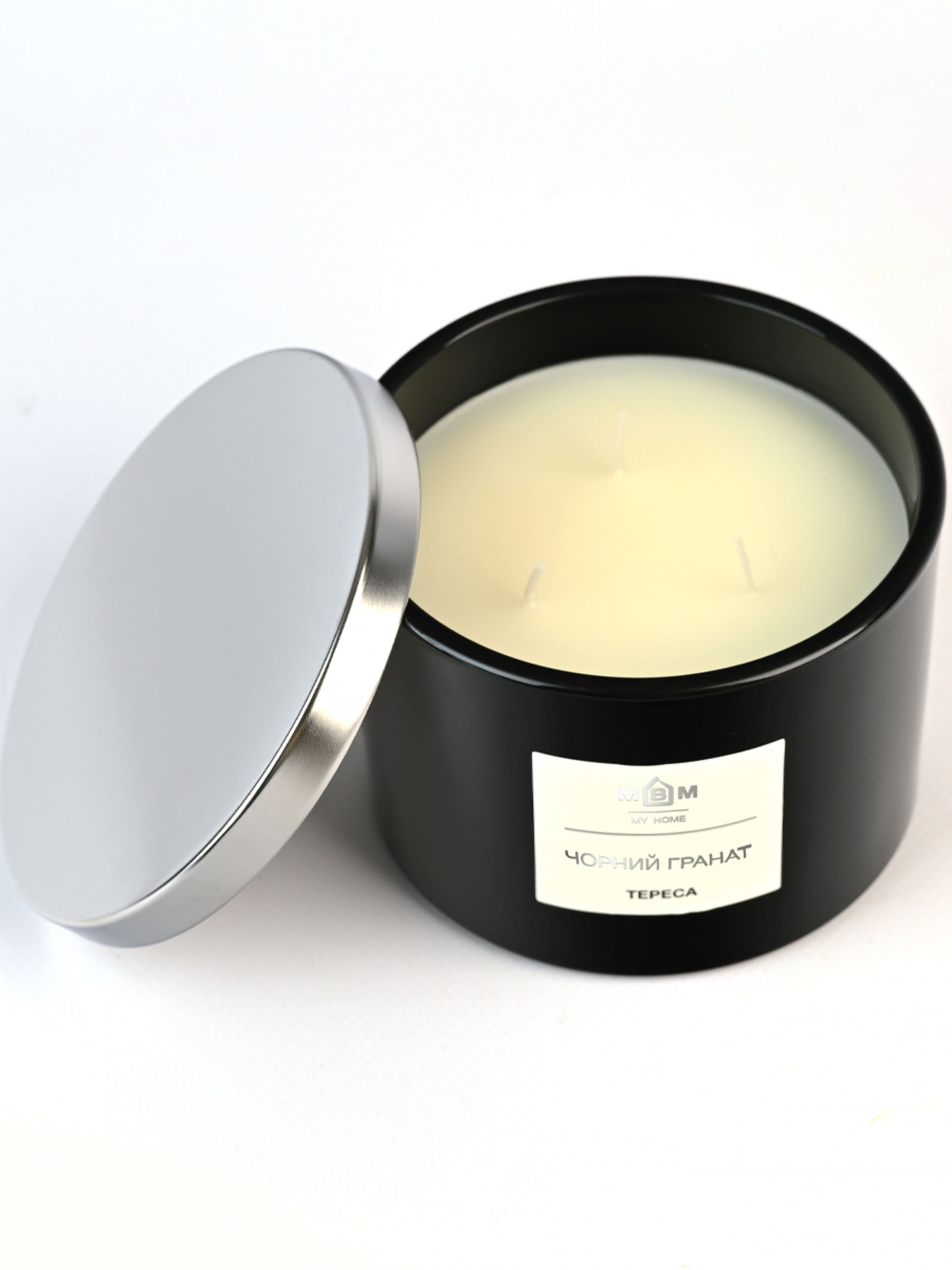 Свеча ароматическая "Тереса" черный гранат MBM MY HOME модель FR-02 Фото