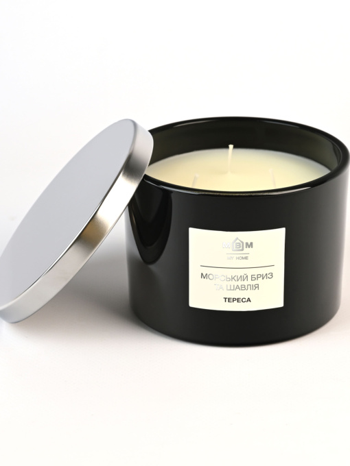 Свічка ароматична "Тереса" морський бриз та шавлія MBM HOME модель FR-03 Фото