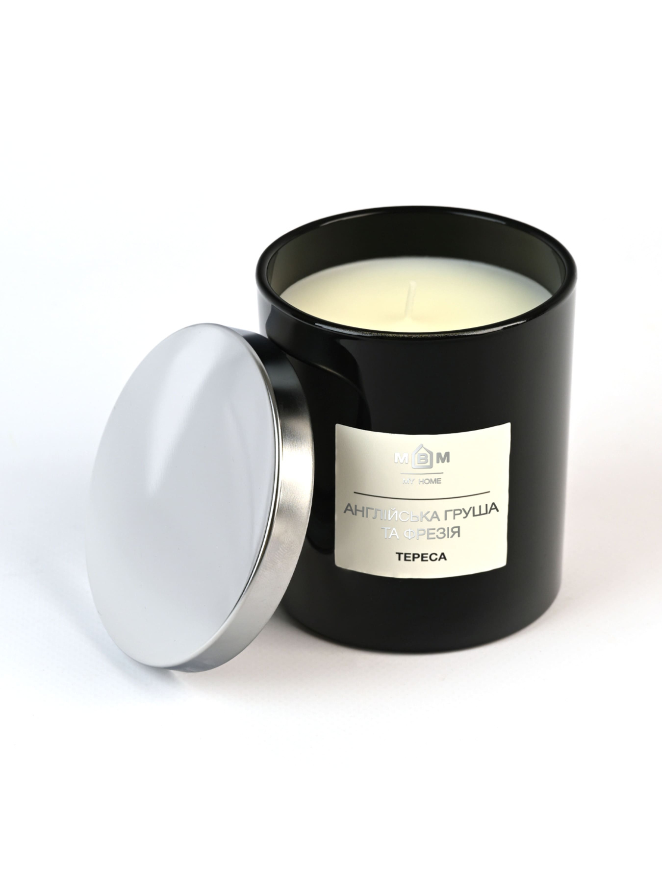 Свеча ароматическая "Тереса" английская груша и фрезия MBM HOME модель FR-04 S Фото