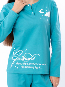 Пижама Носи своє модель 8240-023-33-1-bryuzovij-nefrit Фото