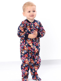 Нательный комбинезон Носи своє модель 5058-024-olen-chornilxno-sinj Фото