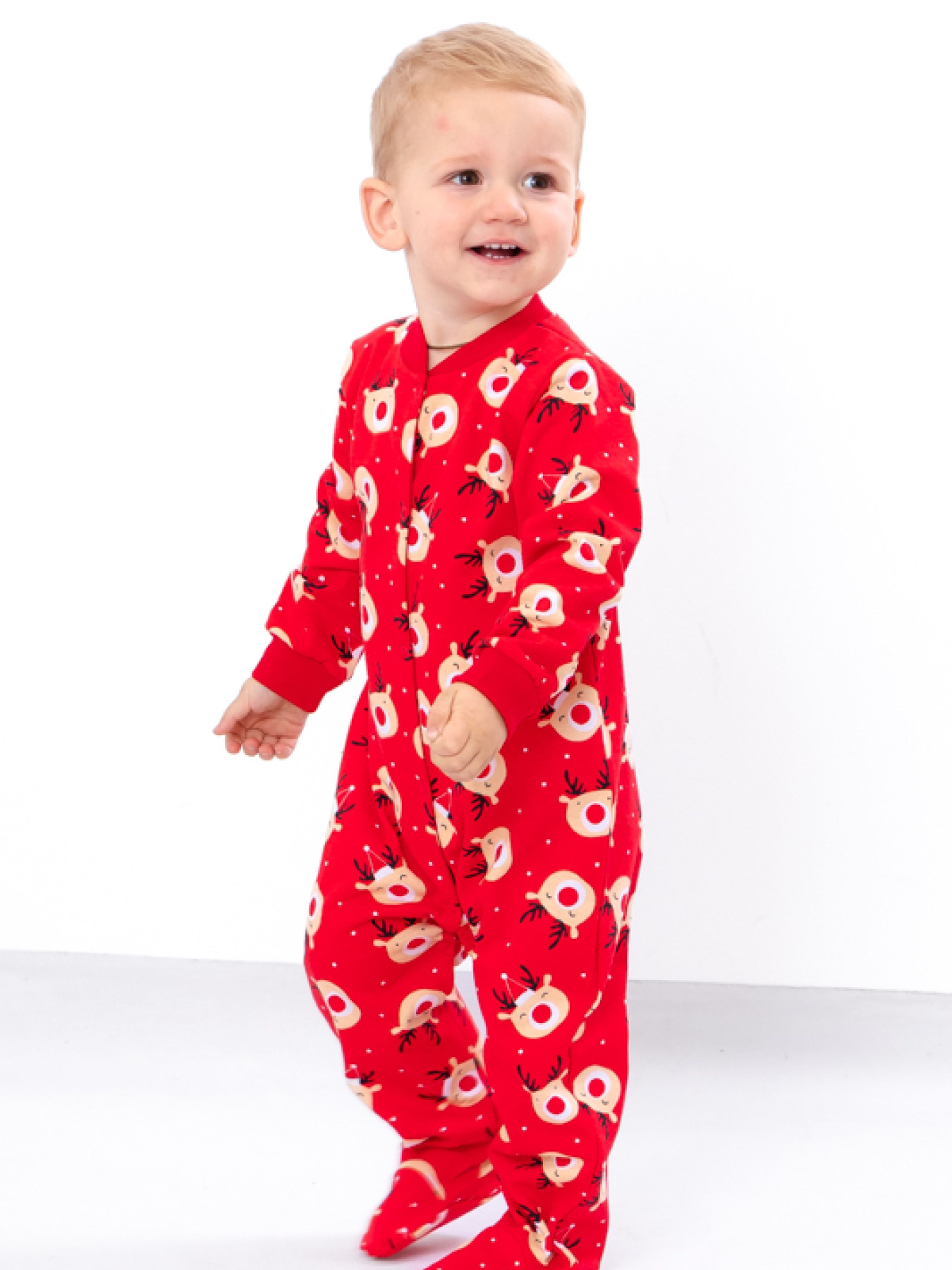 Нательный комбинезон Носи своє модель 5058-024-olen-chervonij Фото