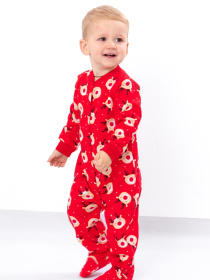 Нательный комбинезон Носи своє модель 5058-024-olen-chervonij Фото